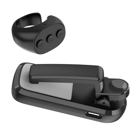 KCAHPAN Ergonomic Remote Control Page Turner Clicking for Tablet Reading Novel Taking