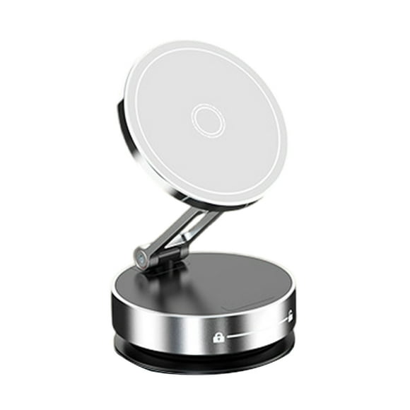 KCAHPAN Foldable Double Side Magnetic Mount Bracket Holder Vacuum Suction for Travel Use