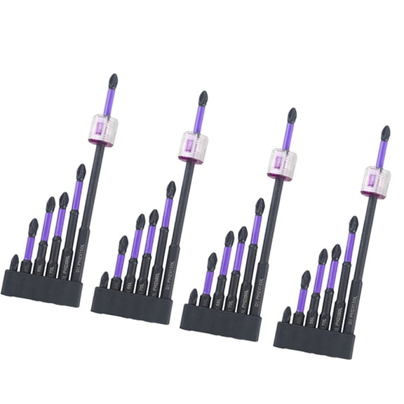 KCAHPAN Impact Bit Set Magnetic Screwdriver Bit for Fast Screw Engagement for Home