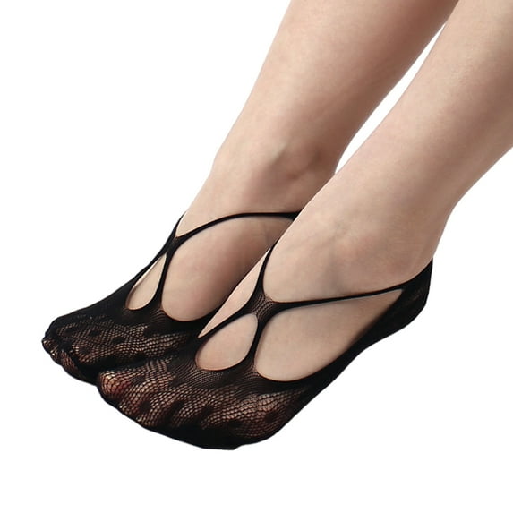 KCAHPAN Low Cut Liner Sock Fishnet Ankle Socks Summer Short Socks Hiddens Invisible Sock