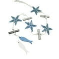 thumbnail image 1 of KCAHPAN Ocean Theme Hanging Decoration Blue Fish Sea Shell Ornament for Wall and Window, 1 of 14