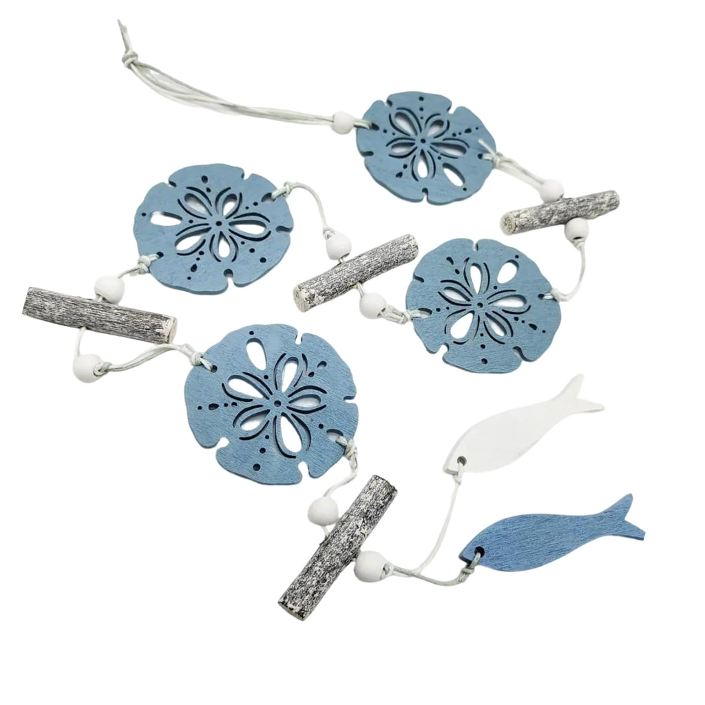 Photo inspiration: Fresh Look at Kcahpan Ocean Theme Hanging Decoration Blue Fish Sea Shell Ornament