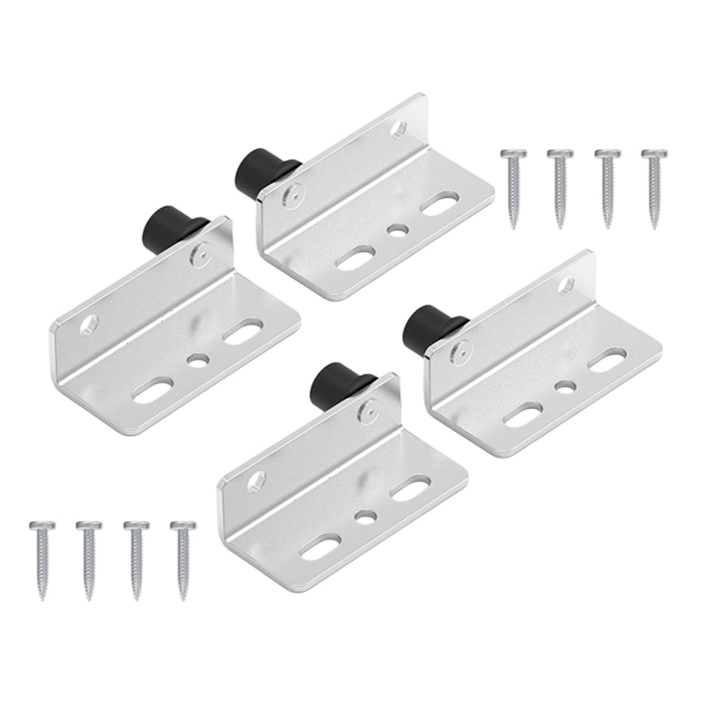 KCAHPAN Pack of 4 Stainless Steel Rotating Corner Brackets for ...