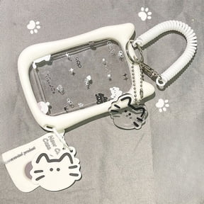 KCAHPAN Photo Card Holder Water Resistant Security Card Protector Clear Card Holder