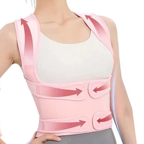 KCAHPAN Practical Back Brace for Posture Improvement and Alleviation Adjustable