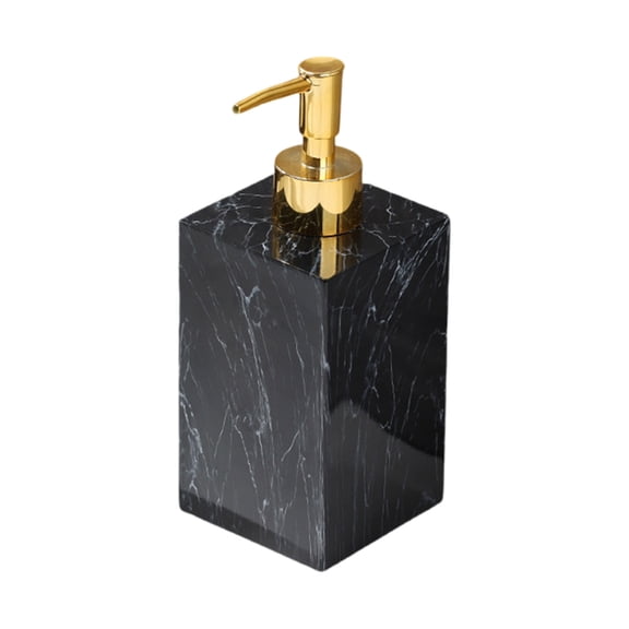 KCAHPAN Resin Liquid Soap Dispenser for Hotel Marble Soap Dispenser Hand Soap Dispenser