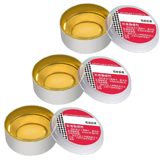 KCAHPAN Soldering Rosin Flux Compound Pastes for Circuit Board Welding Project Electronic Manufacturing Enhances Bonding Quality