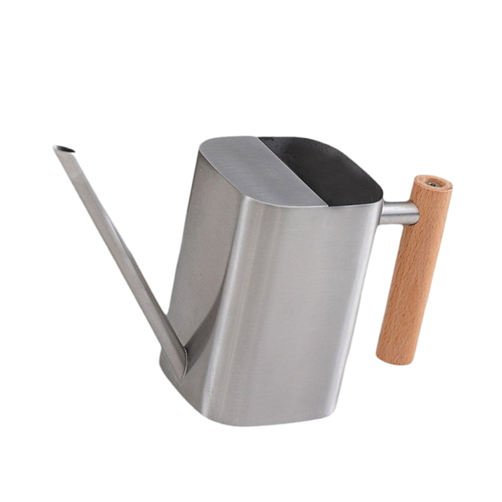 KCAHPAN Stainless Steel Watering Can Long Spout for Indoor and Outdoor Garden Plant