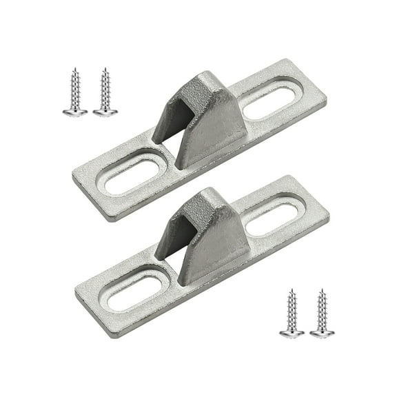 KCAHPAN Sturdy Sliding Glass Door Hardware Set Zinc Alloy Latches Replacement Home Door Window Hardware Easy Installion