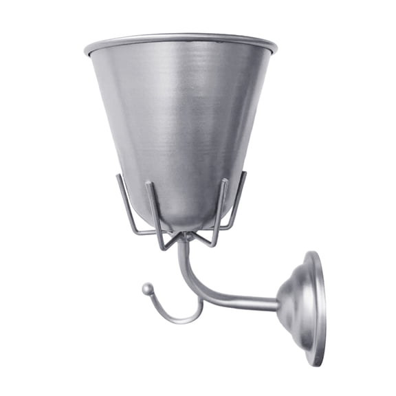 KCAHPAN Stylish Wall Mounted Vessel Vase for Indoor Decoration and Space Saving