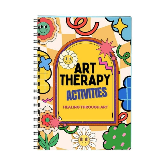 KCAHPAN Therapeutic Writing Journal Workbook Mental Wellness Planner Activity Book