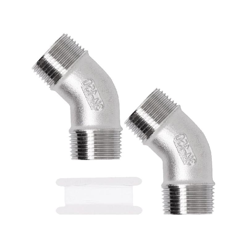 KCAHPAN Threaded Elbow Steel High Pressure Pipe Fittings Thick Walled ...