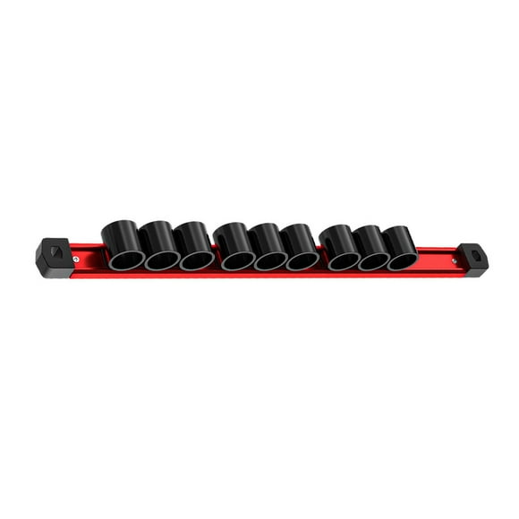 KCAHPAN Wall Mounted Workshop Tool Organizers Magnetic Rail Systems Adjustable Spacing