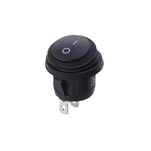 KCD1 Waterproof Round Button Rocker Switch kcd1 Boat-shaped Switches Push Button Switch ON OFF with Light 12V 220V