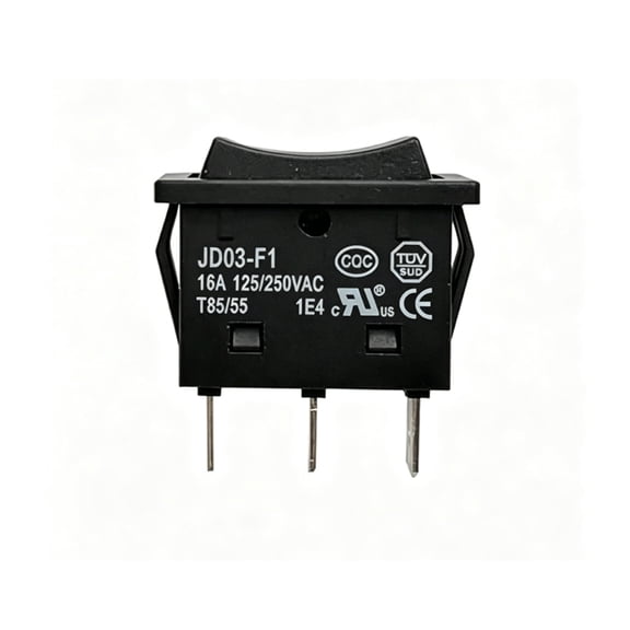 KCD4-3NC in-Out Rocker Switch 3 Pins 3 Positons Double Side Momentary