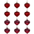 thumbnail image 1 of KCEHTA 12Pcs Valentine's Day Heart Shaped Ornaments, Heart Ornaments for Christmas Tree, Valentines Day Heart Decorations, Wedding Anniversary Birthday Party Valentines Day Hanging Decorations, 1 of 5