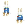 thumbnail image 1 of KCEHTA 2 Pcs Bunny Butt Wreath Attachment Easter Bunny Butt Ears Wreath Kit Spring Home Door Decor, 1 of 5