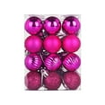 thumbnail image 1 of KCEHTA 24PCS Christmas Ball Ornaments for Christmas Decorations Shatterproof Christmas Tree Ball Ornaments Set for Holiday Wedding Party Decorations, 1 of 5