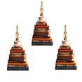 thumbnail image 1 of KCEHTA 3 Pcs Christmas Book Tree Ornaments, Book Lover Christmas Ornaments, Stacked Books Christmas Ornaments, Christmas Tree Shape Bookshelf Pendant, Christmas Tree Ornaments for Book Lovers, 1 of 7