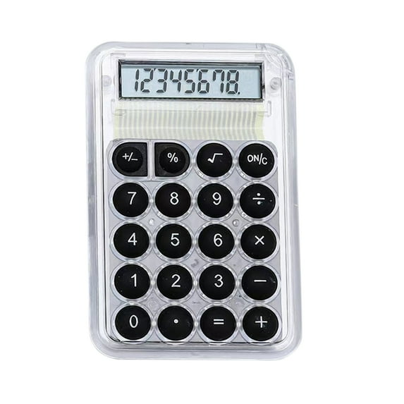 KCEHTA Basic Calculators for Students 8 Digits Cute Desktop Calculator Small Pocket Size Calculator Simple Basic Desk Calculators for Home Office School
