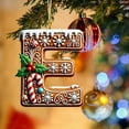 thumbnail image 1 of KCEHTA Christmas Initial Ornaments, Letter Christmas Ornaments, Letter Ornaments for Christmas Tree, Personalized DIY 26 Letters Christmas Tree Decoration Pendant, 1 of 7