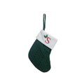 thumbnail image 1 of KCEHTA Christmas Stockings with Initials, Embroidered Knit Christmas Stocking Small Christmas Stockings Fireplace Hanging Knitted Christmas Stocking for Family Holiday Party Decor, 1 of 7