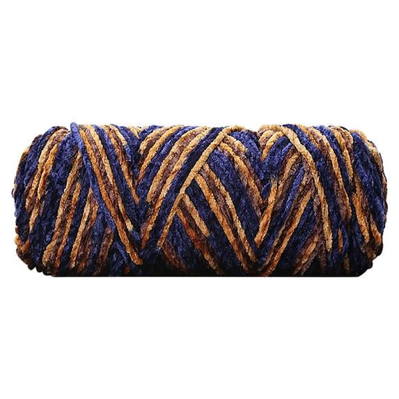 KCEHTA Crochet Yarn, Chenille Chunky Yarn, Cotton Wool Yarn, Multi-Colored Acrylic Hand Knitting Yarn for Crochet