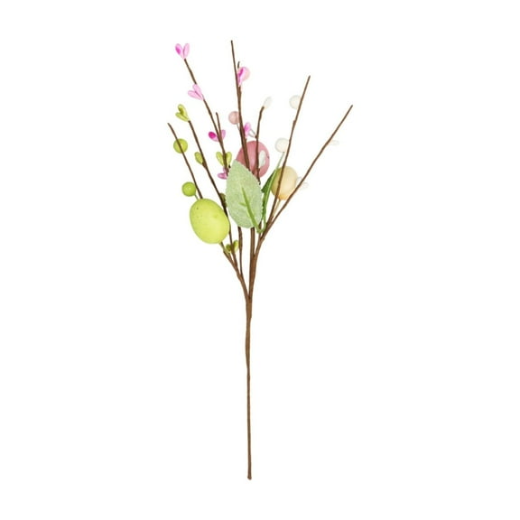 KCEHTA Easter Egg Decorations Artificial Spring Floral Picks for Home Vase Table Centerpieces Decor