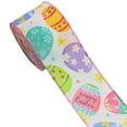 thumbnail image 1 of KCEHTA Easter Ribbon for Gift Wrapping Wreath Bow Decor DIY Crafts Easter Party Decorations, 1 of 1