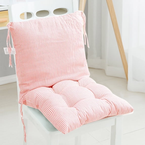 KCEHTA High Back Chair Cushions Indoor Outdoor Patio Rocking Chair Cushion Tufted Seat and Back Cushions with Ties All-Weather Replacement Cushion