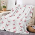 thumbnail image 1 of KCEHTA Valentines Day Blanket, Valentine's Day Heart Throw Blanket, Valentine Heart Blanket, Decorative Soft Lightweight Cozy Flannel Nap Blanket for Him Her Boyfriend Girlfriend Mom Wife, 1 of 6
