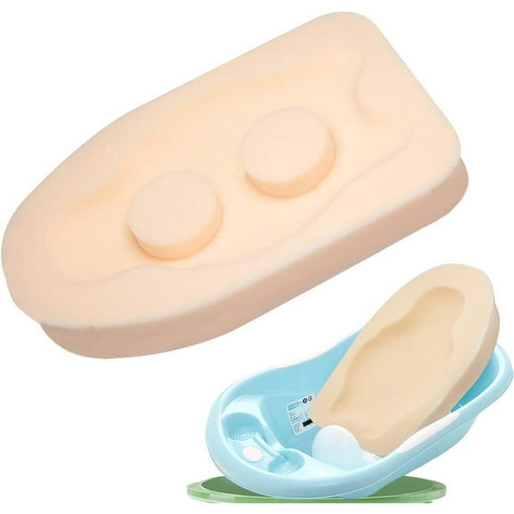 KCGYNP Baby Bath Sponge Mat Non-Slip Soft Tub Cushion for Sink Bathtub