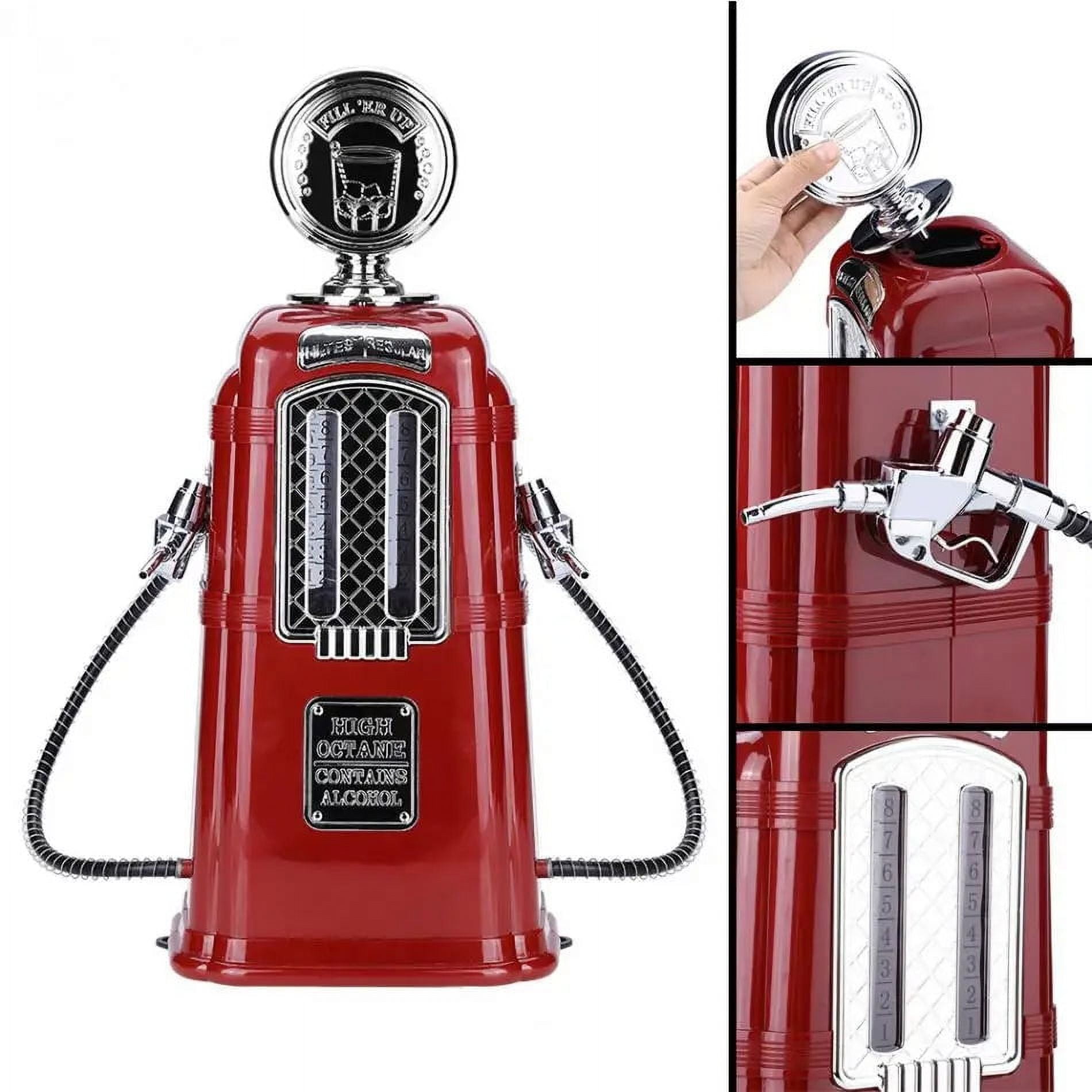 KCGYNP Beverage Dispenser Clearance,Double Head Dispenser,Roaring Twenties Bar PumpStyled Like
