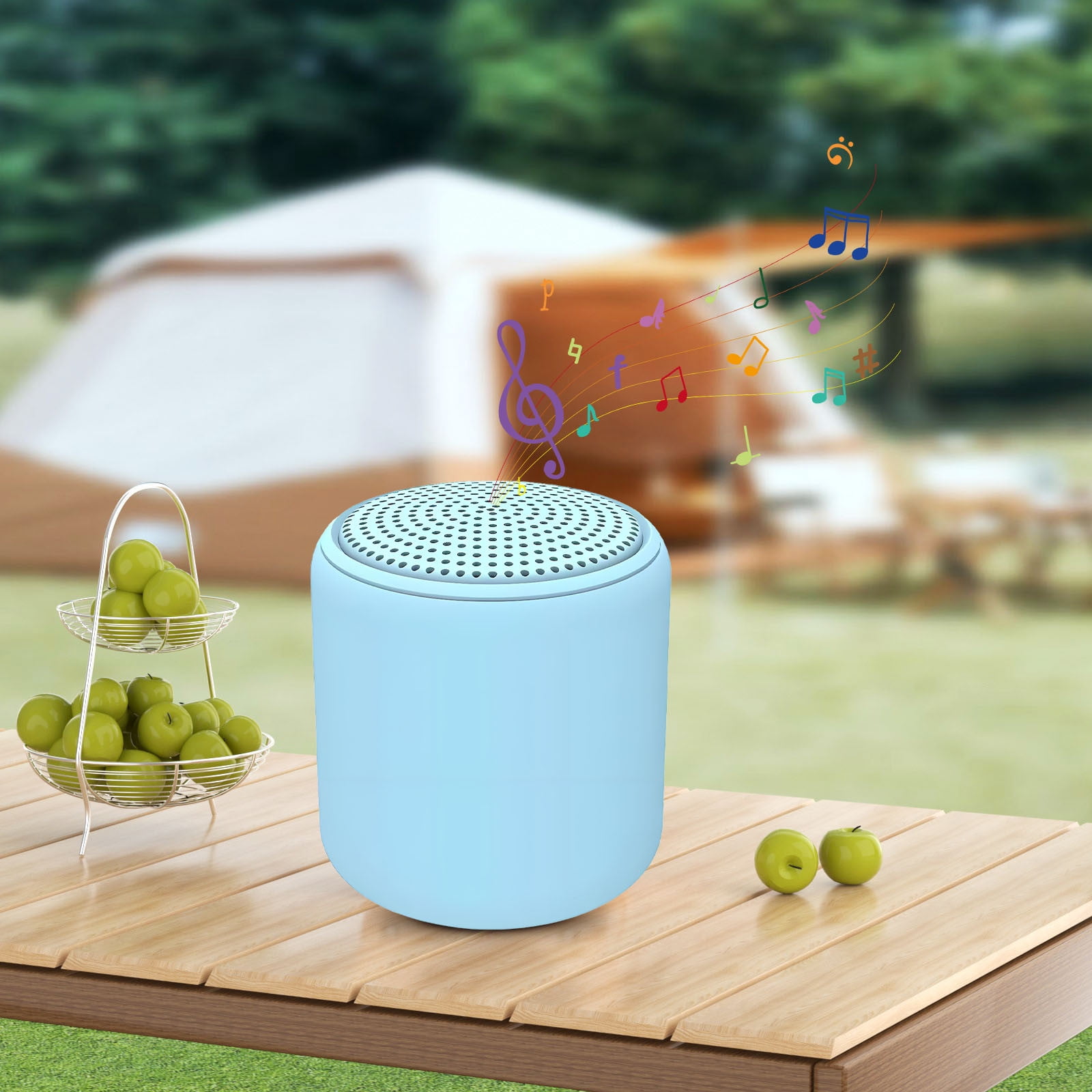 KCGYNP Bluetooth Speaker Clearance,Portable Subwoofer,Mini MacaronHigh