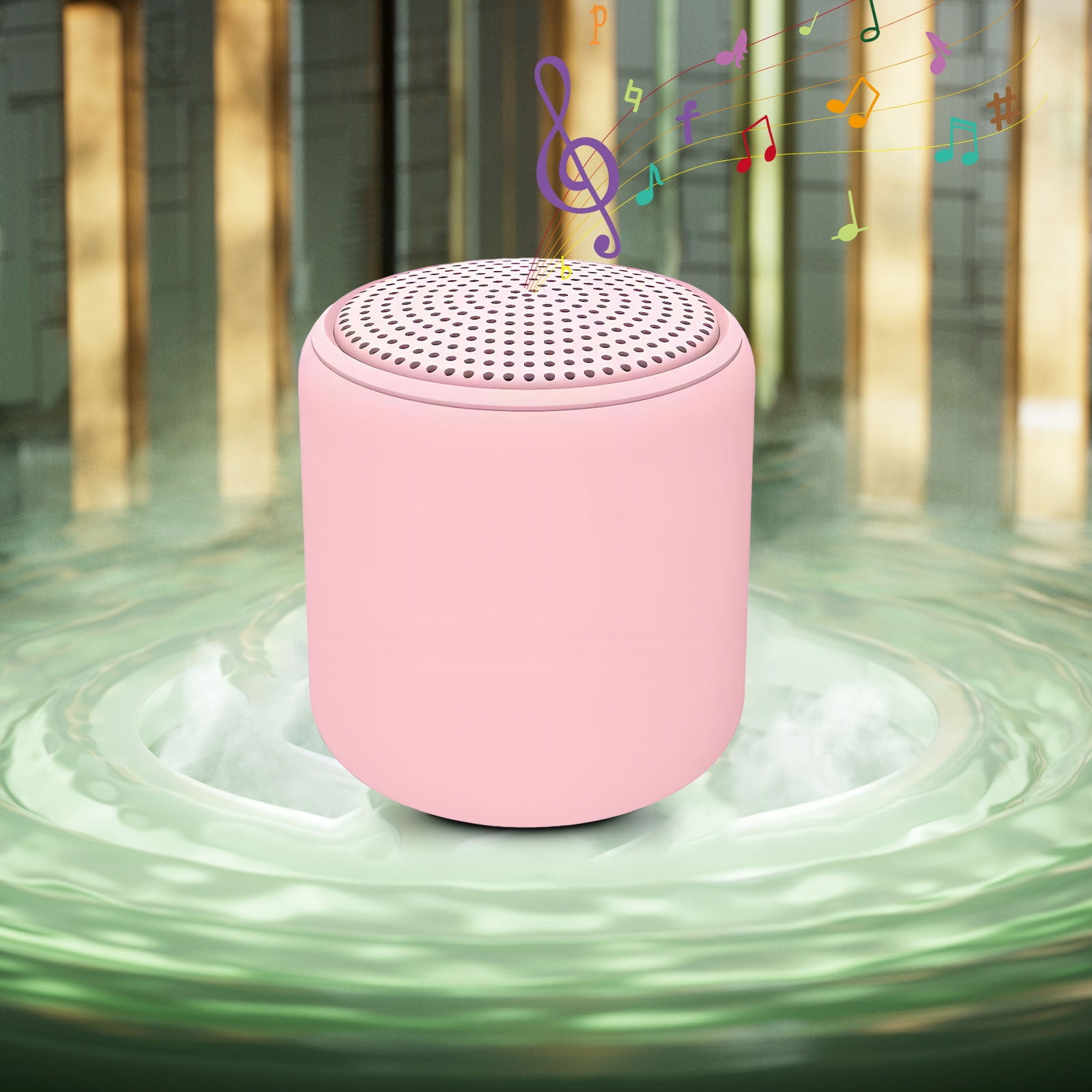KCGYNP Bluetooth Speaker Clearance,Portable Subwoofer,Mini MacaronHigh