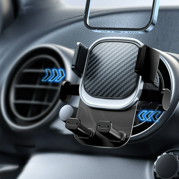 KCGYNP Car Phone Mount,Phone Holder,Universal Stable Support-Double Triangular Design,360歆?Rotatable Head,Precise Alloy Structure for 4.7-7.2" Phones,Noise-Free Peaceful Driving