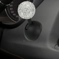 KCGYNP Car Push To Start Button RockerDiamondEncrusted BallBar