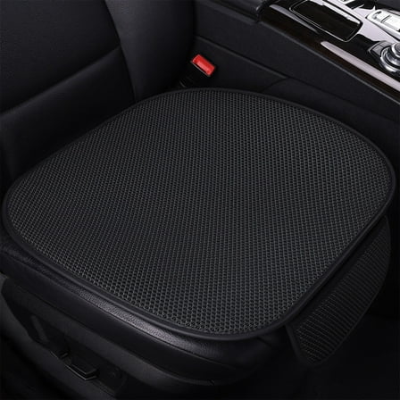 KCGYNP Car Seat Cushion,19.7x19.7 Inch,3D Ventilation Mesh Pad,All Seasons Cooling Gel Memory Foam,for Drivers,Office Chair