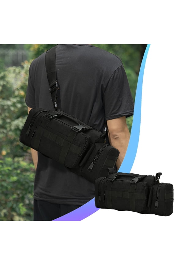 Duffle Bag,13.8x7.1x5.5in Waterproof Gym Carryall,Tactical Sling Wet Dry Separate Weekend Travel Backpack