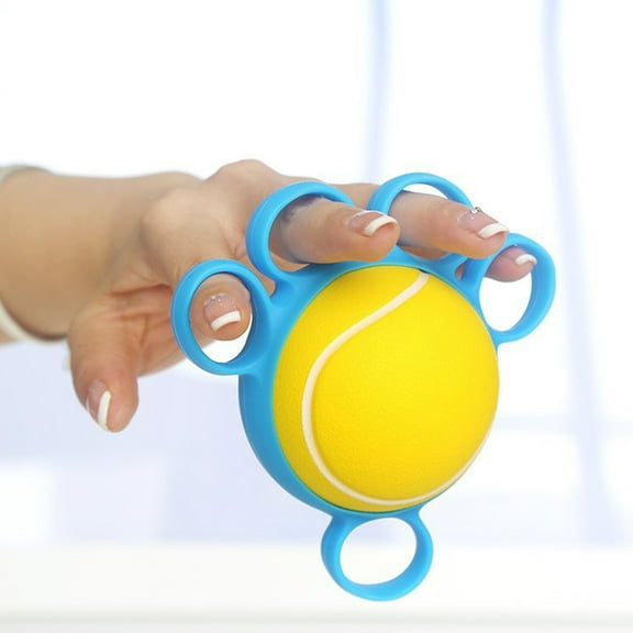 KCGYNP Finger Grip Strengthener,Silicone Cots Exercise Equipment,Hand Rehabilitation Trainer,Multifunctional,3.9x3.5in