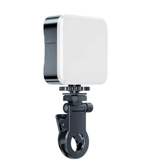 KCGYNP LED Light Up The Lamp-Mini Cute White Portable Video Light with 1/4 Inch Screw Hole for Camera Tripod,Bright and Even Lighting for Photos and Videos,Battery Operated