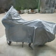 thumbnail image 1 of KCGYNP Motorcycle Car Cover 78.74x39.37 Inch,Waterproof Sunshade Seat Protector,Non-Slip PVC Material,Universal Fit Storage Pocket, 1 of 9