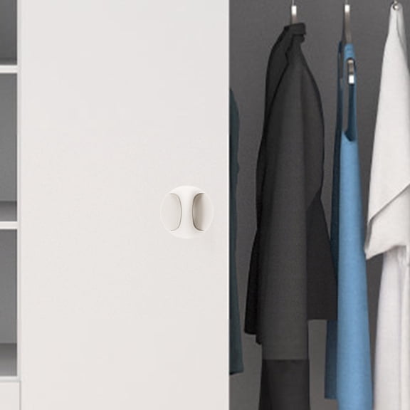 KCGYNP No-Hole Door Pulls-Self-Adhesive Drawer and Cabinet Handle,Non-Marking,Strong Paste for Closets,Sliding Doors,Windows-Easy Installation,Humanized Design