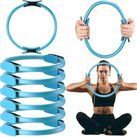 KCGYNP Pilates Circle,Postpartum Recovery Trainer,Home Gym Equipment,Core Muscle Toner,Yoga Ring Leg Slimming Workout