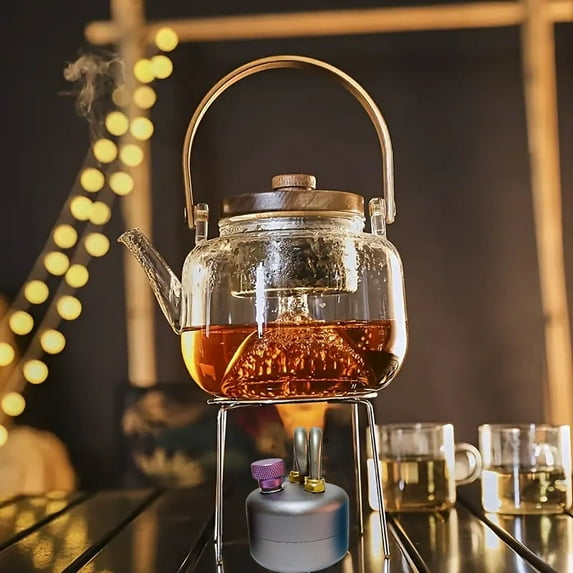 KCGYNP Portable Camping Stove Lightweight Compact Outdoor Cooking-Efficient Heat Output,Hiking Camping Must-Have