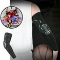 thumbnail image 1 of KCGYNP Sports Arm Sleeves Honeycomb Protection,Adjustable Elbow Support 16.54In,for Basketball Cycling Hiking, 1 of 9