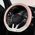 thumbnail image 1 of KCGYNP Steering Wheel Cover 15x14x1.5 Inch,Silicone Non Slip Grip,Universal Fit Auto 14.17 Inch-15.75 Inch,All Season, 1 of 6