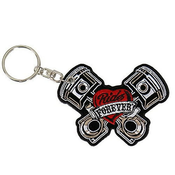 KCH1057 'Pistons Heart' Key Chain