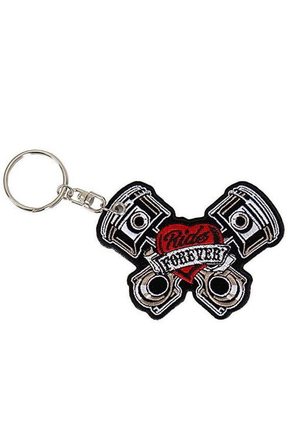 KCH1057 'Pistons Heart' Key Chain
