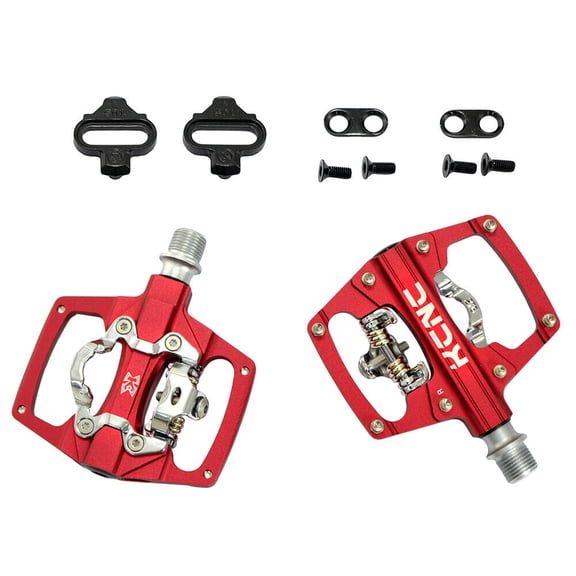 KCNC KPED09 Lightweight MTB Clipless Platform Pedals , Red #SK2119